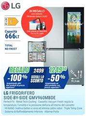 LG - Frigorifero Side-By-Side GMV960MBDE