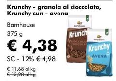 Barnhouse - Krunchy Granola Al Cioccolato