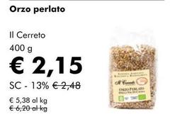 Il Cerreto - Orzo Perlato