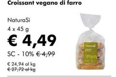 NaturaSì - Croissant Vegano Di Farro