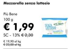 Più Bene - Mozzarella Senza Lattosio