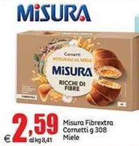 Misura - Cornetti Fibrextra Miele