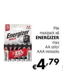 Energizer - Pile Maxipack X6 Max