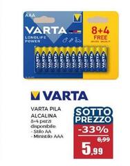 Varta - Pila Alcalina