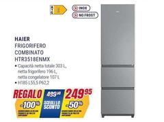 Haier - Frigorifero Combinato HTR3518ENMX