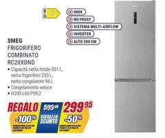Smeg - Frigorifero Combinato RC20XDND