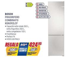 Bosch - Frigorifero Combinato KGN392LCF