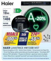 Haier - Lavatrice HW100B1497