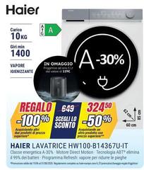 Haier - Lavatrice HW100-B14367U-IT