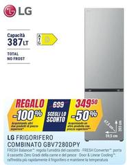 LG - Frigorifero Combinato GBV7280DPY