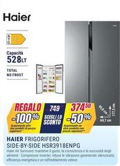 Haier - Frigorifero Side-By-Side HSR3918ENPG