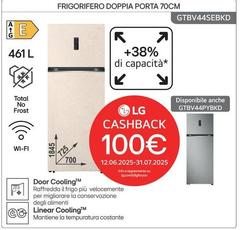 LG - Frigorifero Doppia Porta 70cm