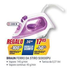 Braun - Ferro Da Stiro SI3030PU