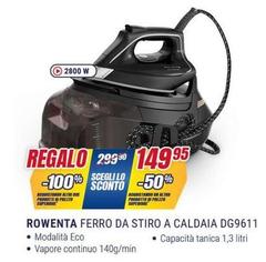 Rowenta - Ferro Da Stiro A Caldaia DG9611