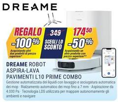 Dreame - Aspira-Lava Pavimenti L10 Prime Combo