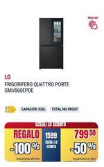 LG - Frigorifero Quattro Porte Gmv8606pde