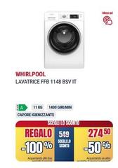 Whirlpool - Lavatrice Ffb 1148 Bsv IT