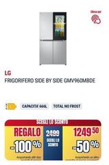 LG - Frigorifero Side By Side Gmv960mbde