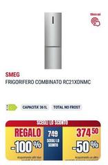 Smeg - Frigorifero Combinato Rc21xdnmc