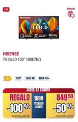 Hisense - Tv Qled 100'' 100E7NQ