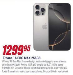 Max - Iphone 16 Pro  256gb