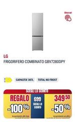 LG - Frigorifero Combinato GBV7280Dpy
