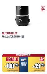 Nutribullet - Frullatore Nbp016b