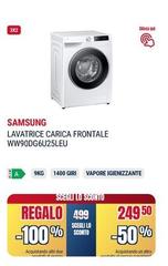 Samsung - Lavatrice Carica Frontale WW90DGU25LEU