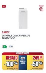 Candy - Lavatrice Carica DALL'ALTO TCA284TM5S