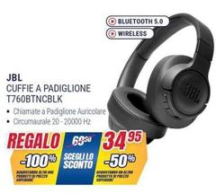 Jbl - Cuffie A Padiglione T760BTNCBLK