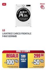 LG - Lavatrice Carico Frontale F4NX1009NMB