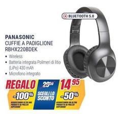 Panasonic - Cuffie A Padiglione Rbhx220bdek