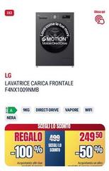 LG - Lavatrice Carica Frontale F4nx1009nmb