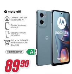 Motorola - 32MP Con Funzionallta Ai Moto E15