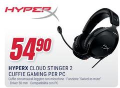HyperX - Hyperx Cloud Stinger 2 Cuffie Gaming Per Pc