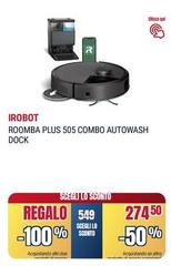 iRobot - Irobot Roomba Plus 50 Combo Autowash Dock