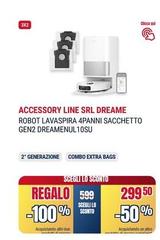 Dreame - Line SrL  Robot Lavampira 4panni Sacchetto Gen2nul10su