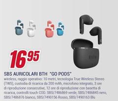 Sbs - Auricolari Bth 