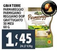Gran Terre - Parmareggio Parmigiano Reggiano DOP Grattugiato 30 Mesi