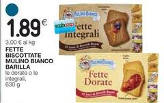 Barilla - Fette Biscottate Mulino Bianco