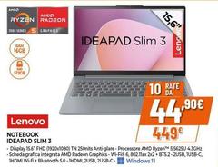 Lenovo - Notebook Ideapad Slim 3
