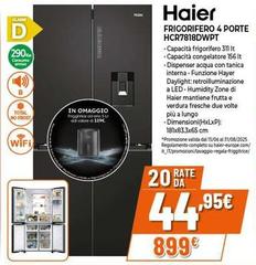 Haier - Frigorifero 4 Porte HCR781BDWPT