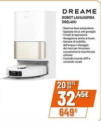 Dreame - Robot Lava/Aspira Drel40u