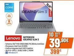 Lenovo - Notebook Ideapad Slim 3