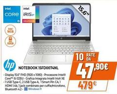 HP - Notebook 15FD0074NL