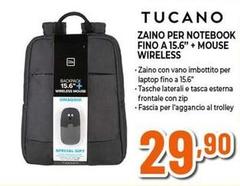 Tucano - Zaino Per Notebook Fino A 15.6