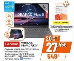 Lenovo - Notebook Ideapad Flex 5