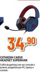 GXT492SM Carus Headset Superman