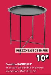 Basso - Tavolino