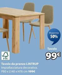 Tavolo Da Pranzo Lintrup